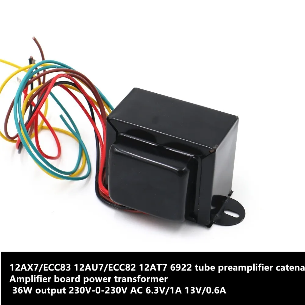 

36 Вт Выход 6,3-6922 В переменного тока в 13 в 12AX7/ECC83 12AU7/ECC82 12AT7 трубчатый предусилитель, Плата усилителя catena, трансформатор мощности