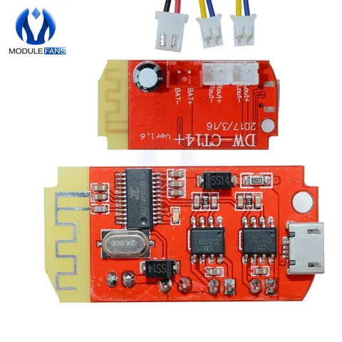 Bluetooth audio amplifier board with Micro USB diymore