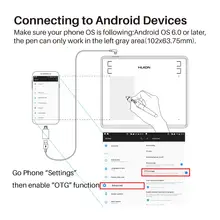 HS64 Graphics Tablet with Stylus Support #3