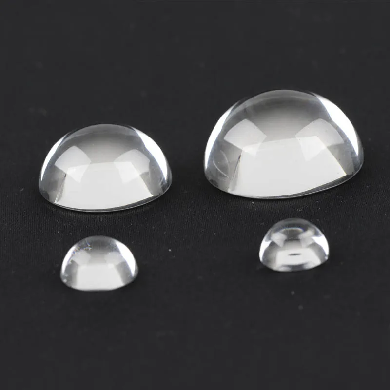 20 pz Trasparente Emisfero Cabochon In Vetro 12mm Per La Produzione di Gioielli Copertura Trasparente FAI DA TE Cammeo Collana Del Pendente