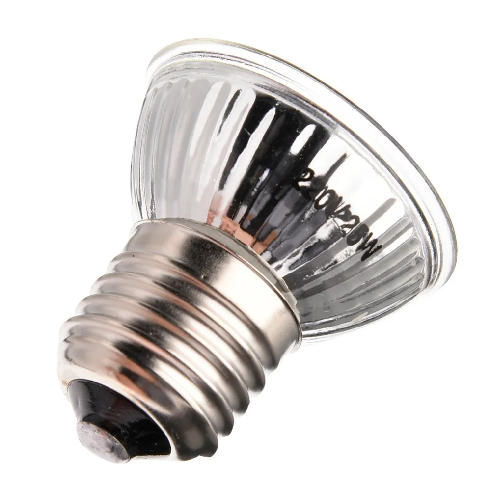 25/50/75W E27 Reptile Heating Lamp Bulb Full Spectrum UVB Sunlamp Heat Preservation Illumination Supply For Snake