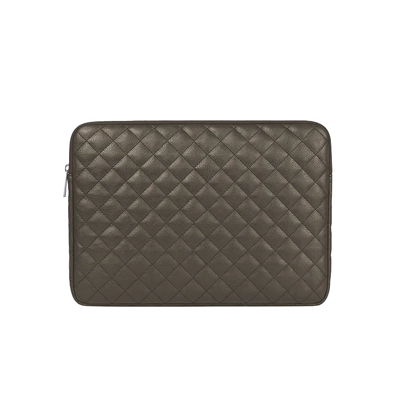 Brand PU Leather Laptop Bag 13,14,15.4,15.6,16 Inch Waterproof Sleeve Case For Macbook Notebook Computer Air Pro Shockproof
