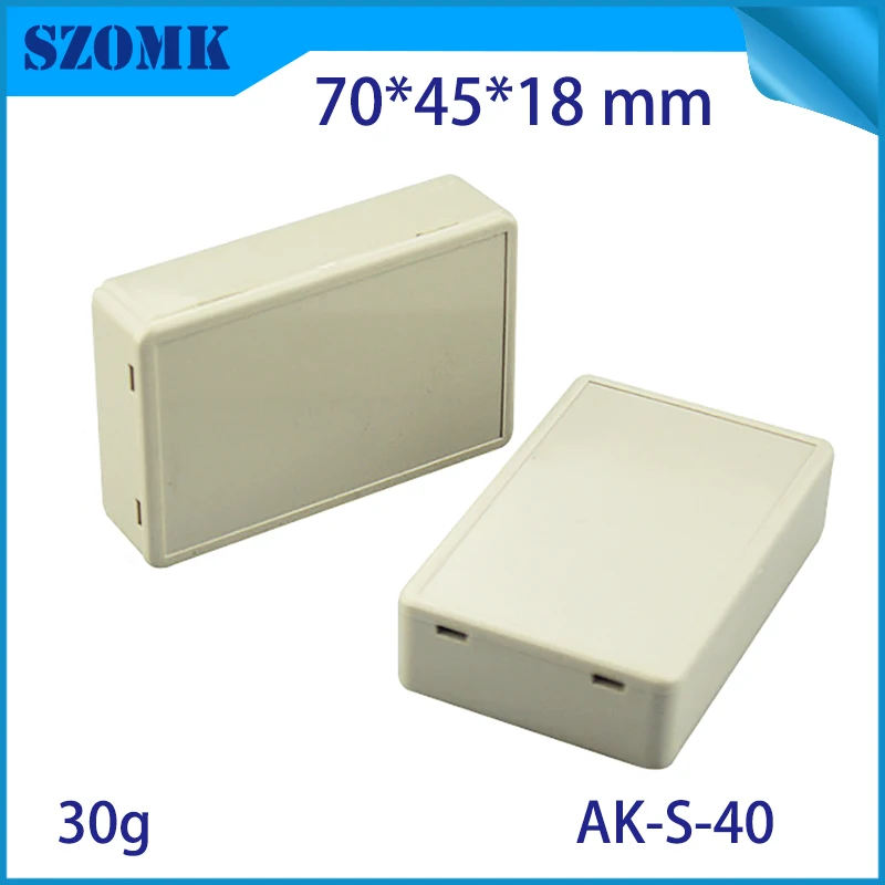 

4 Pcs 70*45*18mm plastic electronic enclosure for pcb design diy plastic junction box abs instrument enclosure device housing