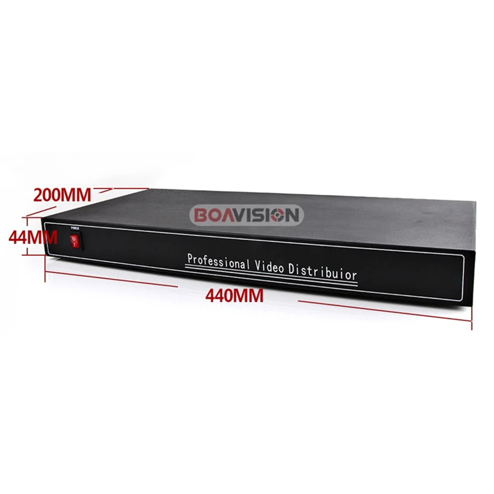 1080P/720P Video Splitter/Distributor8 Input 16 Outputs,Support 1080P/720P CVI/TVI/AHD Camera BNC In&Out,Distance Max to300-600M