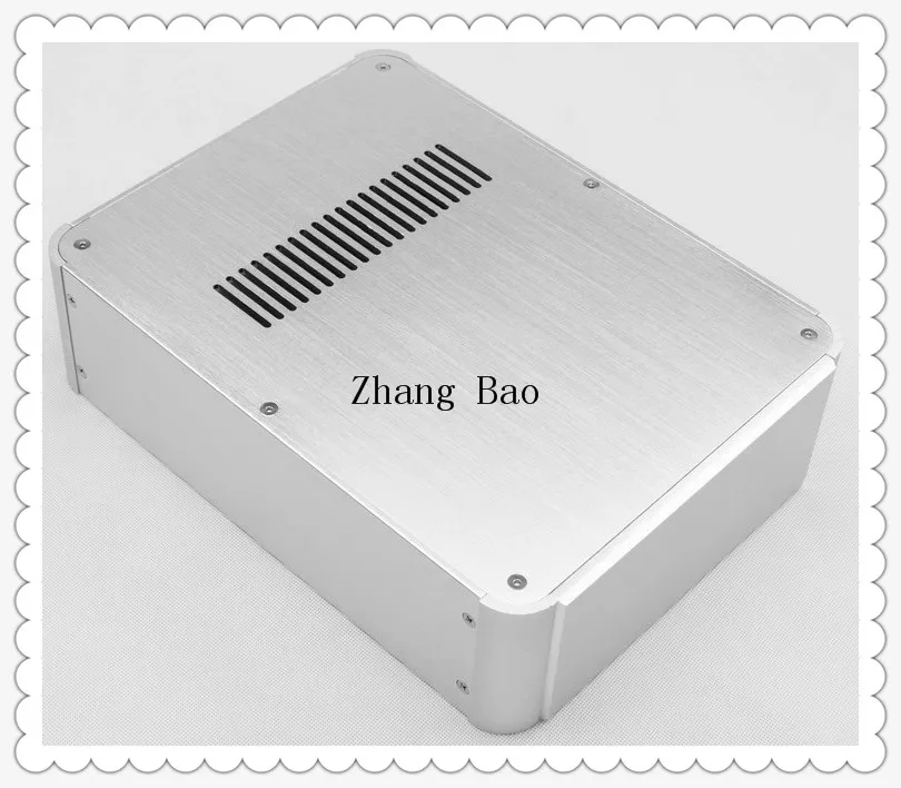 WA73 Aluminum Chassis Enclosure Box Case Shell for Audio Amplifier 323x243x90mm