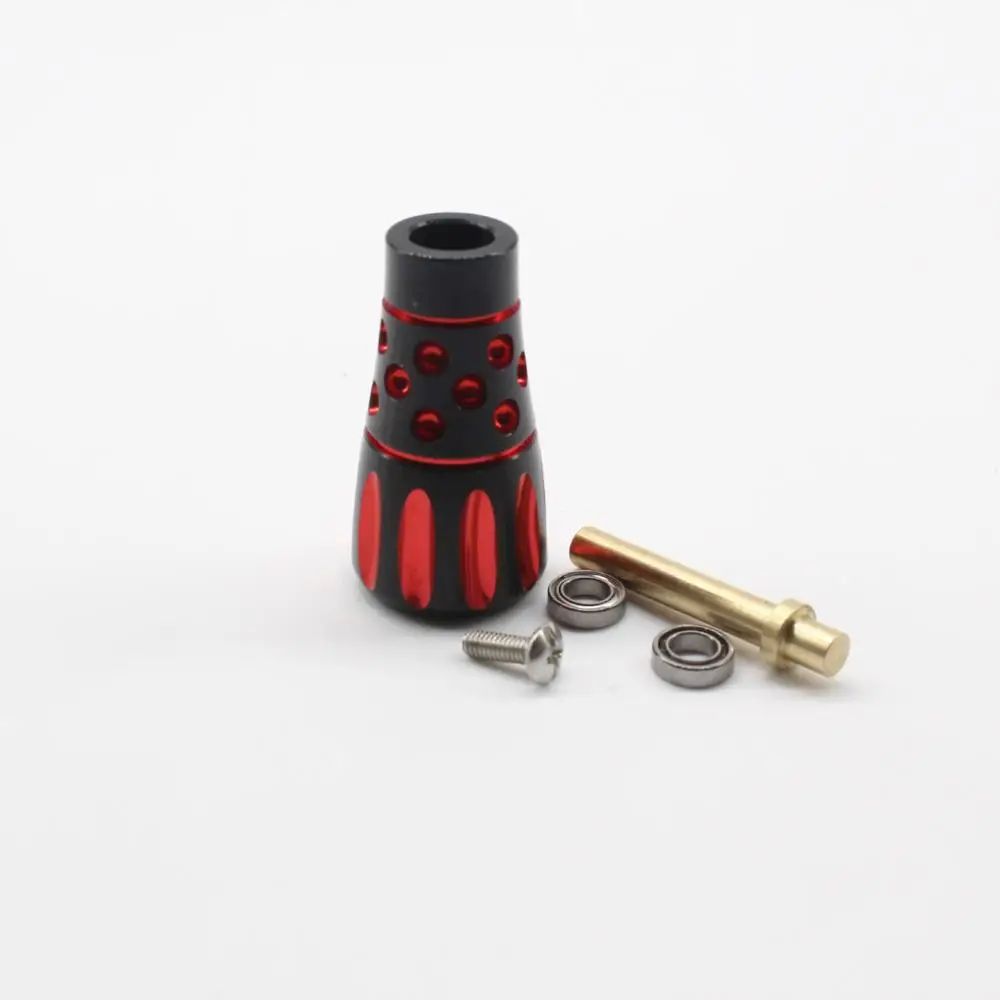 1pcs/pack fishing reel handle grip knob full metal impotr bearings for spinning casting drum raft reel handle pinch handle grip
