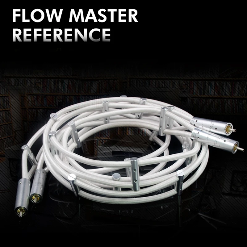 Hi-End Argento the Flow Hi Fi audio RCA cable interconnect Cable for CD player amplitier speaker Interconnect cable