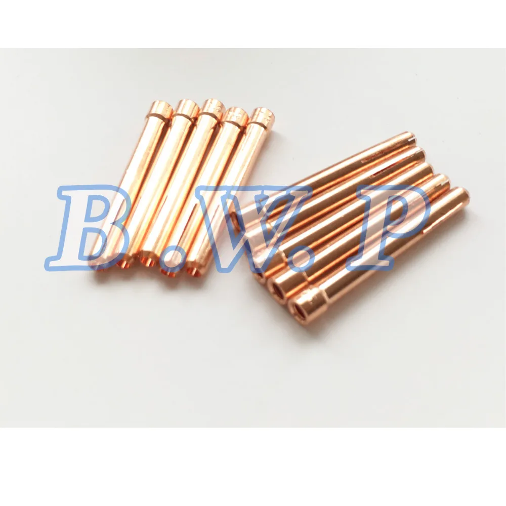 10Pcs WP-17 TIG Torch Collet Size 1/8 inches 3.2mm 10N25 For Replacement Parts WP-18 SR26 DB PTA Series