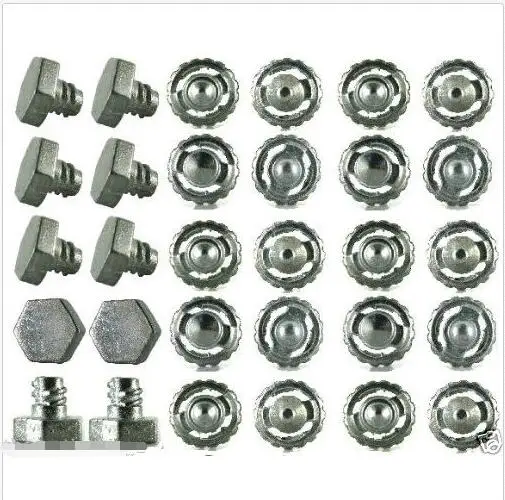 50PCS Mix Spinning Top Metal Performance Tips Parts Variety Pack Lot Set