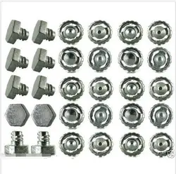 50PCS Mix Spinning Top Metal Performance Tips Parts Variety Pack Lot Set