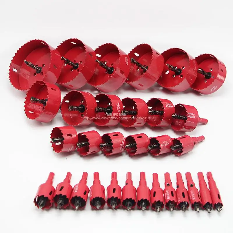 Serra de madeira bi-metal, 0.87 polegadas, 22mm, buraco para trabalhar com madeira, diy