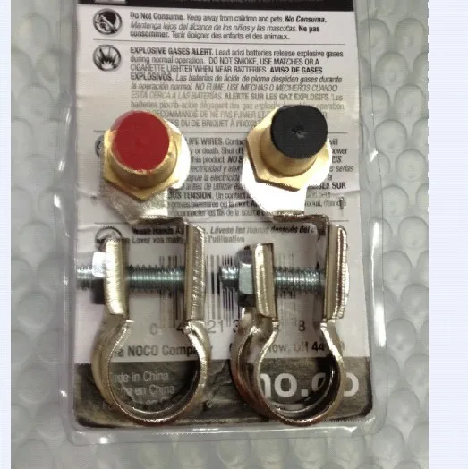 Cheap car battery pile head adjustable extender battery connector copper column Varta battery terminals