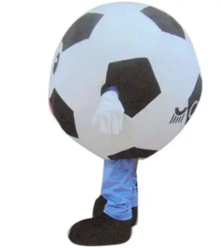 New Adult Cute Deluxe Football Party Mascot Costume Christmas Fancy Dress Halloween Mascot Costume Free Ship