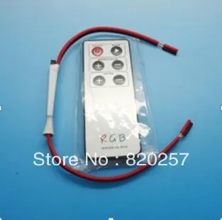 

Free Shipping 5pcs Lot 6key Mini Dimmer Controller With IR Remote 12V 6A 72W for Signle Color