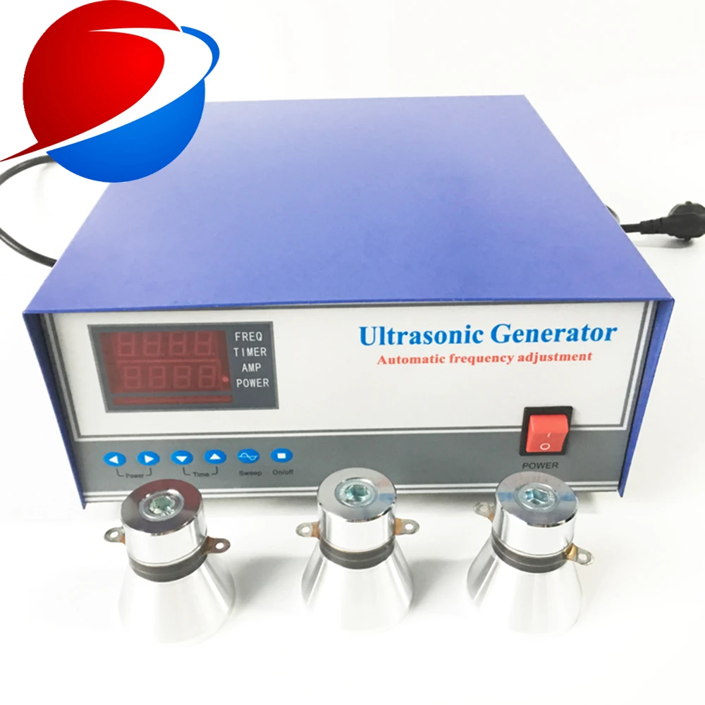 ultrasonic generator 600Watt 40khz 28khz frequency Digital generator for High Power Cleaning