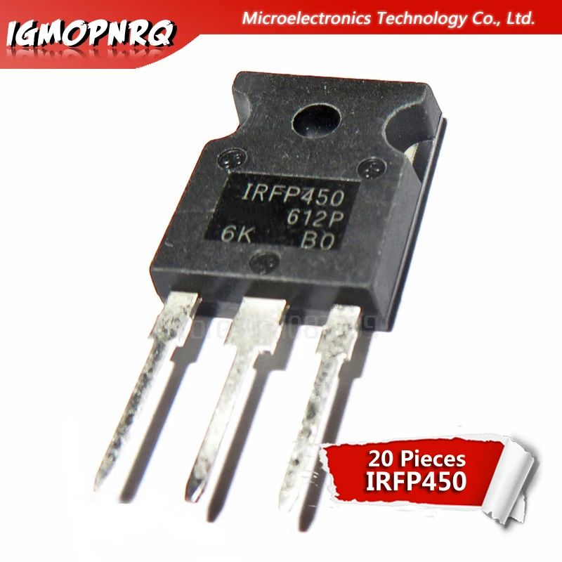 20pcs IRFP450 (N-channel 14A500V) new original