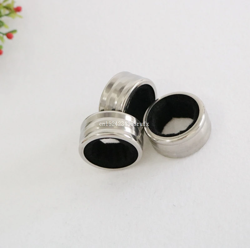 200pcs Stainless Steel Round Drip Ring Wine Stopper Grape Wine Bottle Collar Ring Stopper Alcohol Drip Bar Tools