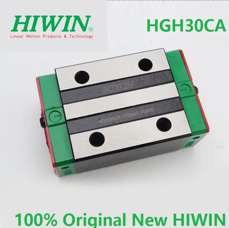 

2pcs 100% original Hiwin HGH30CA linear narrow blocks match with HGR30 linear guide rail (only blocks)