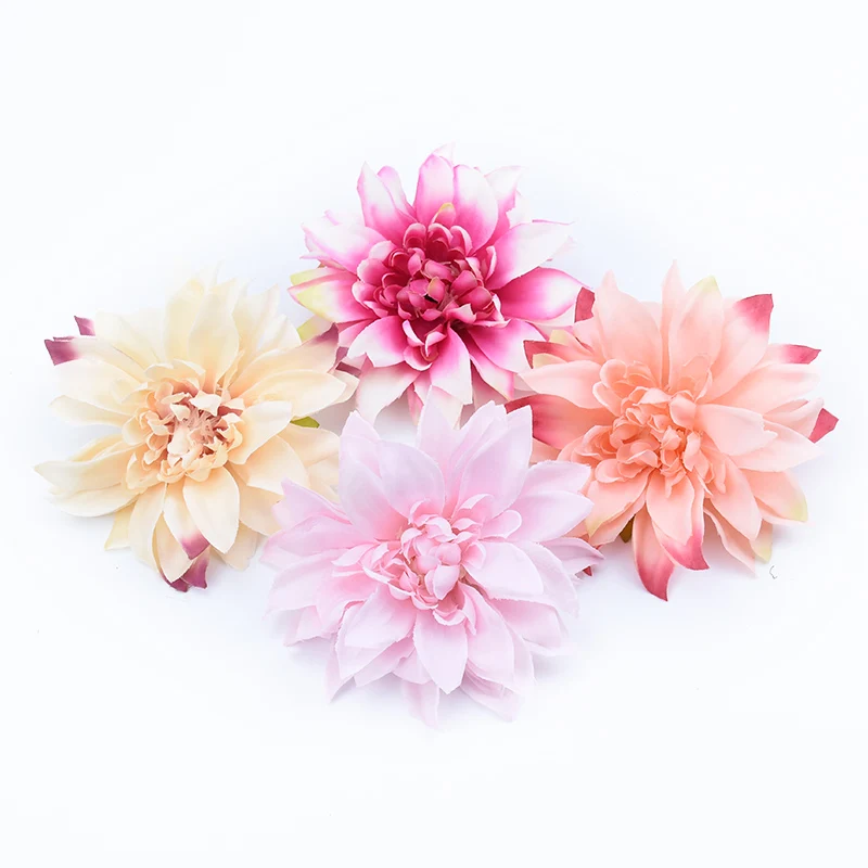 5/10 Stück künstliche Gerbera-Blütenköpfe, künstliche Blumen, Wanddekoration für Hochzeiten, Feste, Autos, Zuhause, Zimmer, Dekorationszubehör, Zierpflanzen für Blumentöpfe – Detail 3