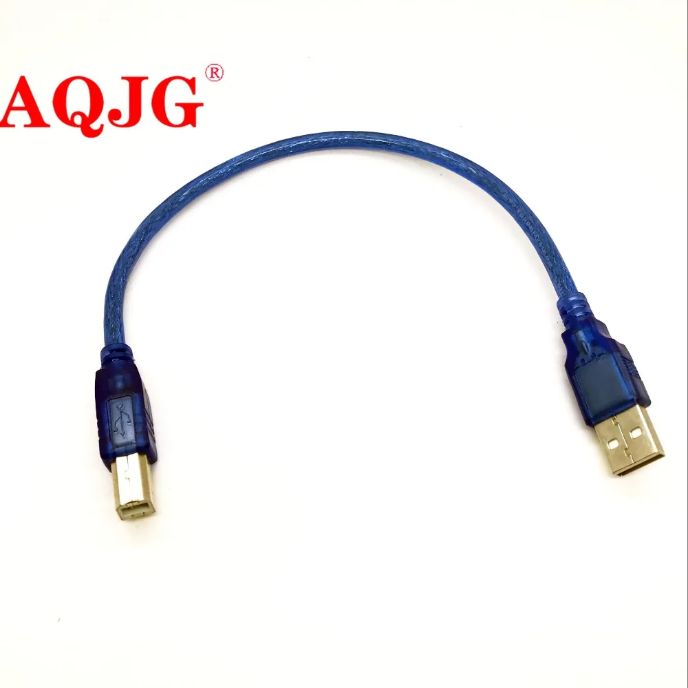 1pcs High Quality High Speed USB 2.0 A Male to B Male M/M Data Transfer Printer Cable Cord 30CM