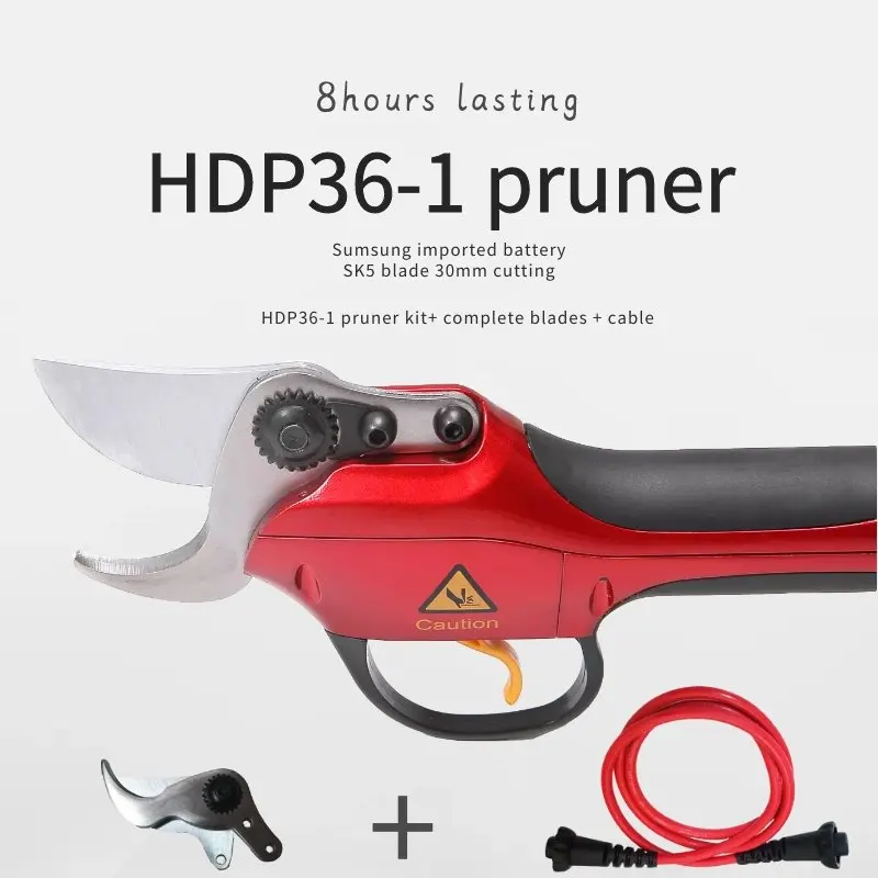 Hiseed Lithium Battery Orchard Electric Scissors Professional Tree Pruning Shears