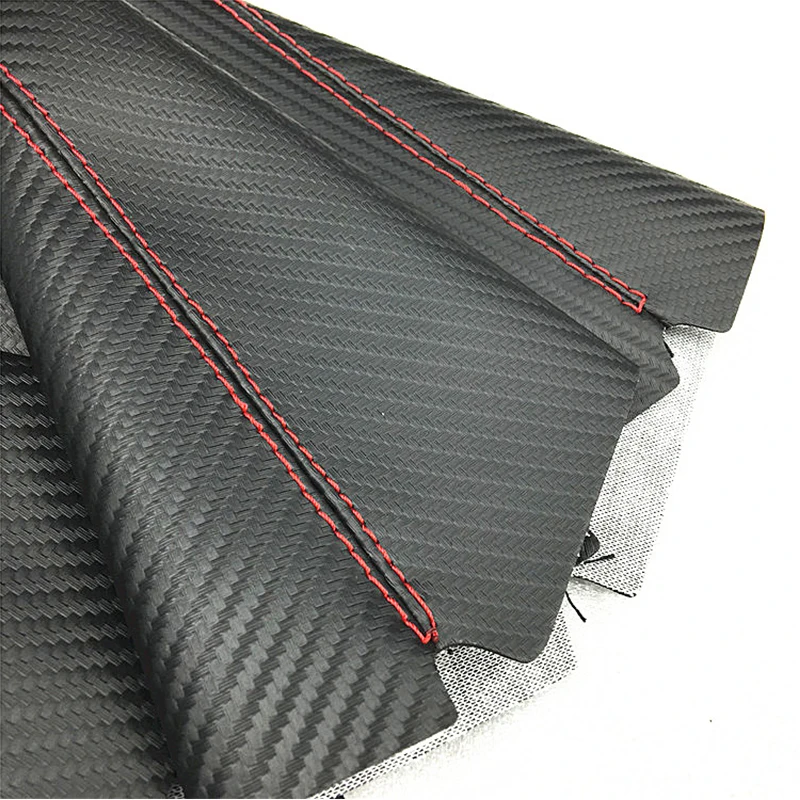 Carbon fiber leather Gear Lever dust-proof cover For Kia Rio 3 Ceed Sportage 2017 Cerato Sorento Mazda CX-5 6 Mini Cooper R56