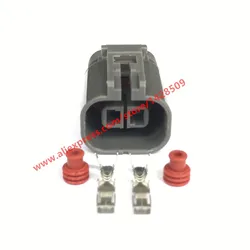 1 Set 7122-1824-40 Fan Socket For Car Automotive Connector 2 Pin Auto Plug With Terminals And Seals