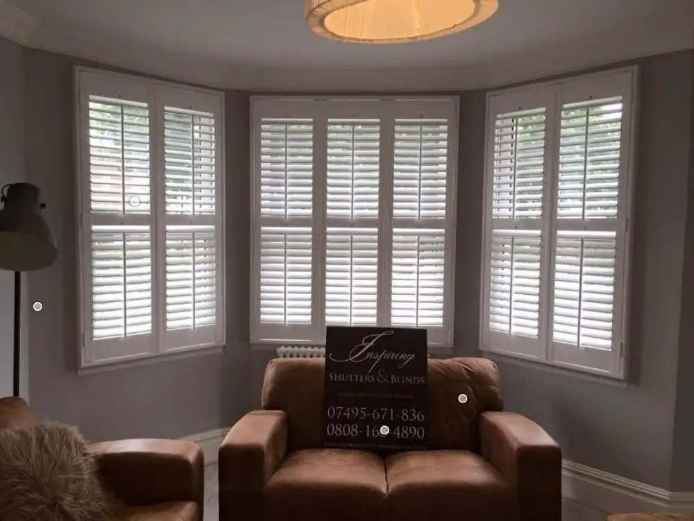 interior solid timber wood window shutters wood Plantation Shutter with fashionable