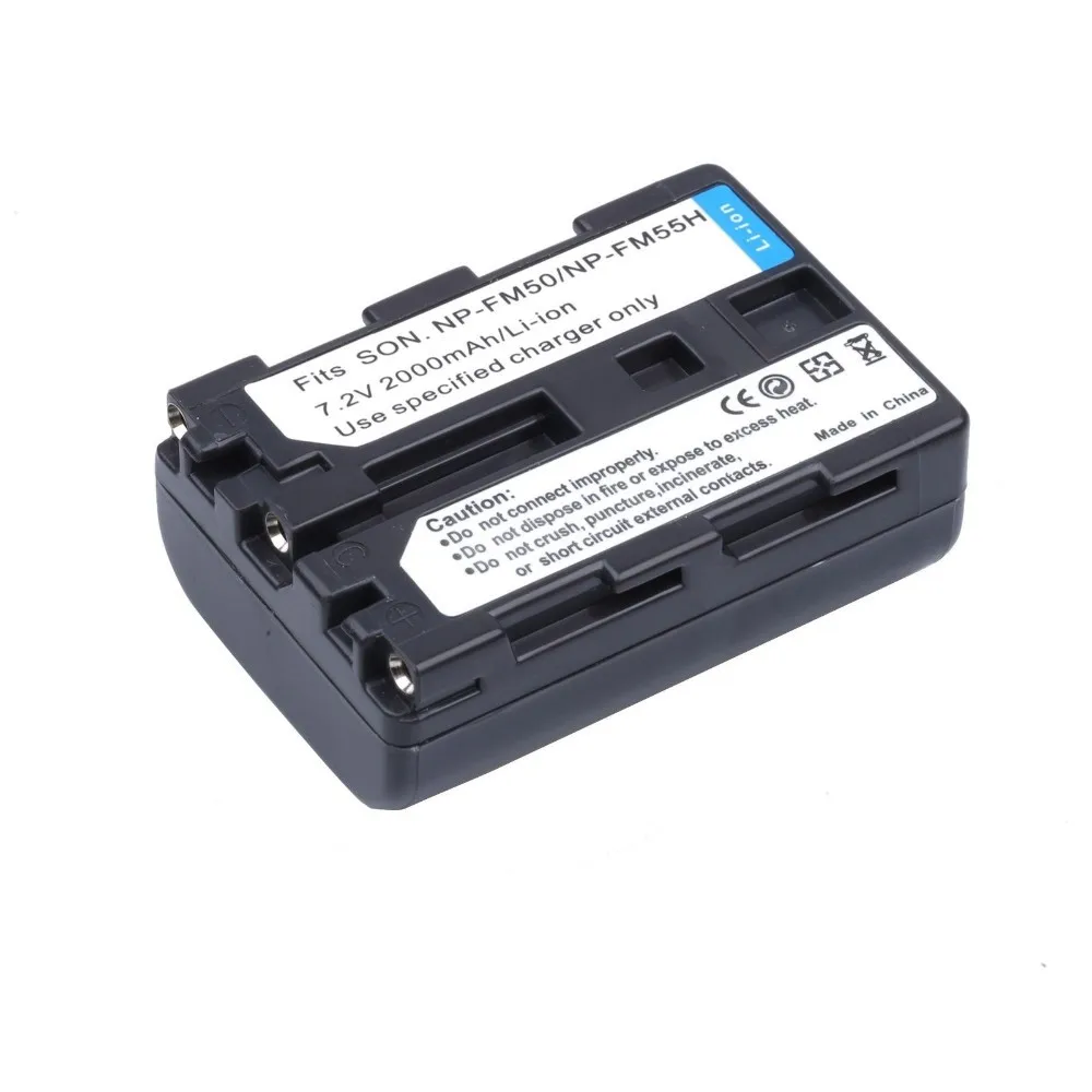 For SONY NP-FM50 NP FM50 FM55H Batteries Pack For Sony NP-FM51 NP-FM30 NP-FM55H DCR-PC101 A100 Series DSLR-A100