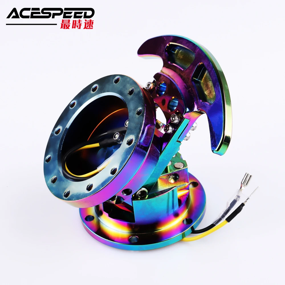 

WORKS BELL Tilt Racing Steering Wheel Quick Release Hub Kit Adapter Body Removable Snap Off Boss Kit