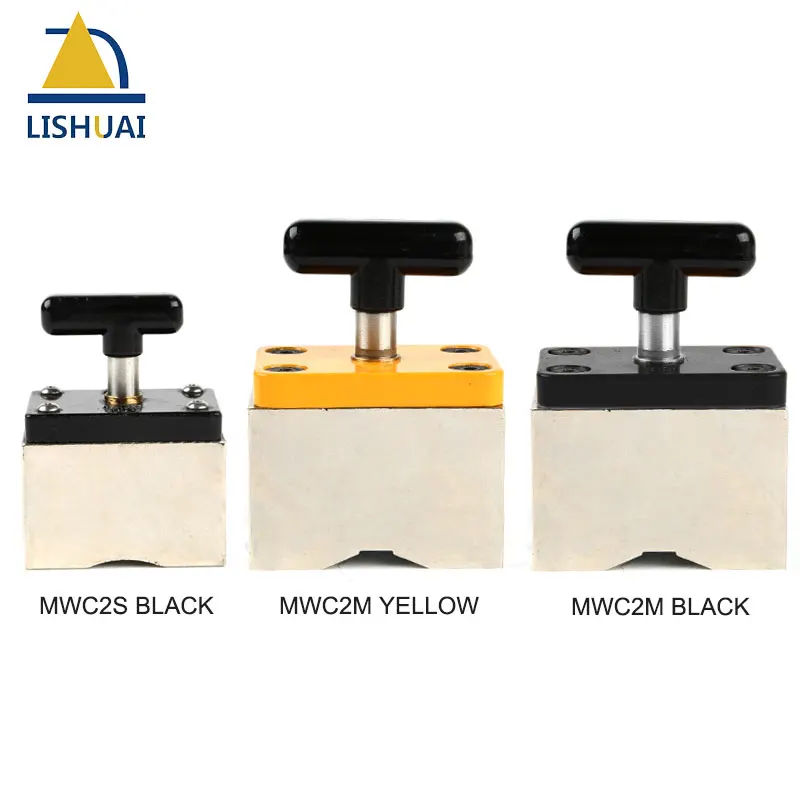 LISHUAI Switchable Magnetic Base/Magnetic Welding Mounts/Strong NdFeb Magnets for Welding/Woodworking Tools MWC2