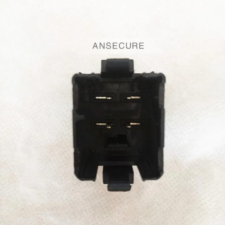 OEM Dark  Red Hazard Warning Flash Switch Button For VW Golf MK5 GTI Jetta MK5  1K0953509A 1K0 953 509 A view 3