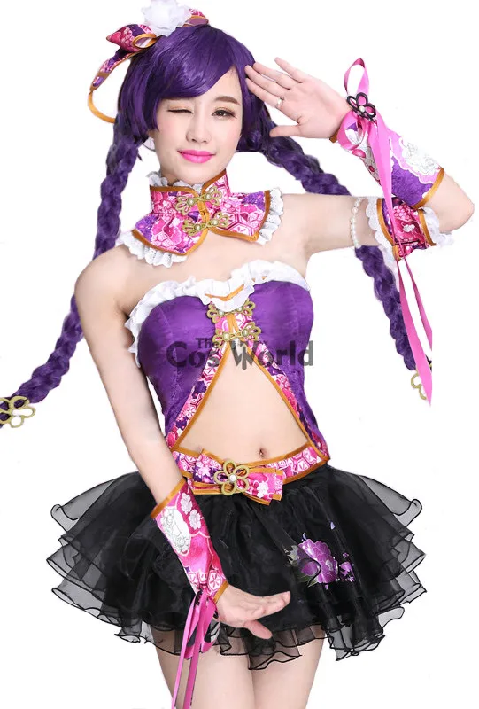 Love Live China Girl Tojo Nozomi Chinoiserie Cheongsam Outfit Anime Customize Cosplay Costumes