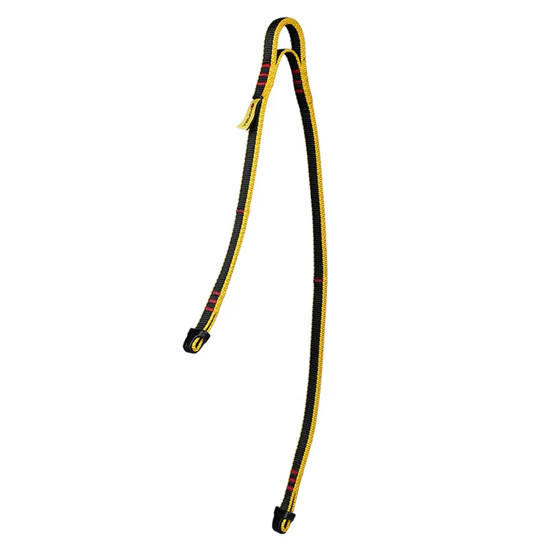 Xinda Rock Climbing Supplies High Altitude Anti Fall Off Protective Safety Belt Cowstail High Strength Wearable Sling