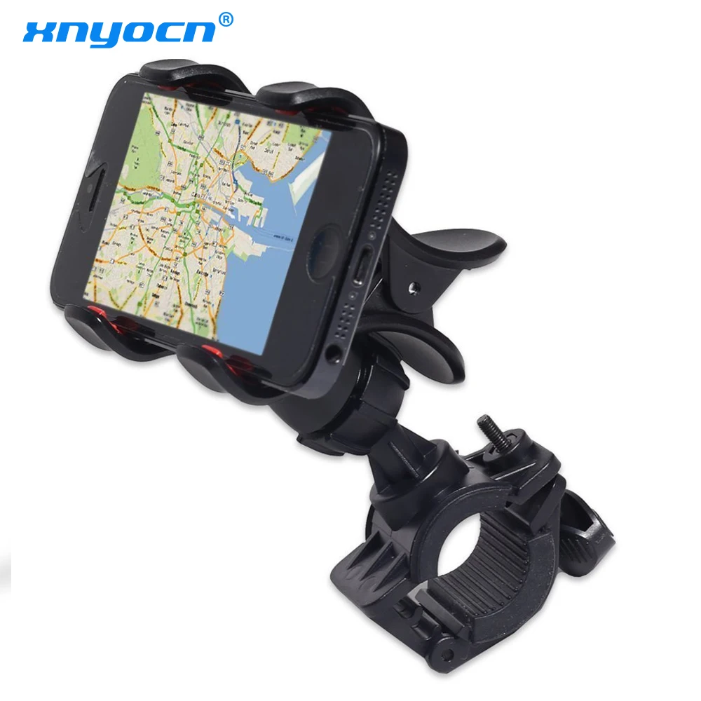 Universal Motorcycle MTB Bike Bicycle Phone Holder Handlebar Mount Holder for Ipod Cell Phone GPS for Xiaomi Redmi Phones Etc