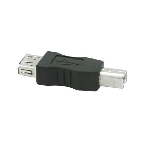 USB 2.0 A type Female to USB B type Male USB-B printer Scanner Adapter Black