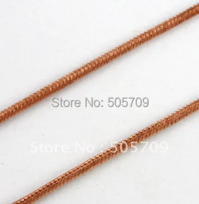 20 Meters 1.2mm snake copper chain for jewelry making #20567