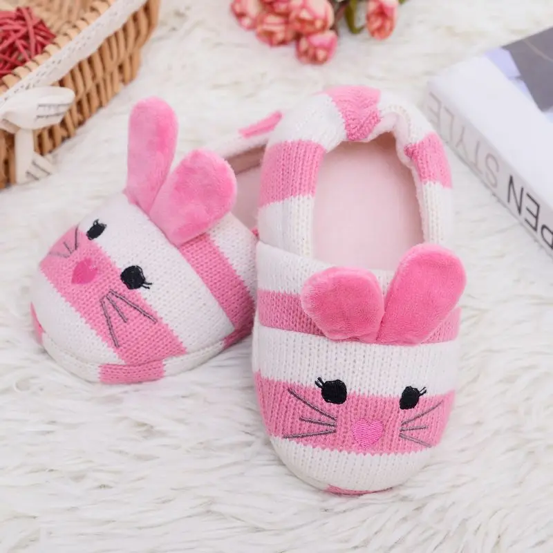 2023 Winter 1 To 6 Years Old Kids Slippers Boy And Girl Household Cotton Shoes Good Quality Keep Warm Cartoon Children Shoes