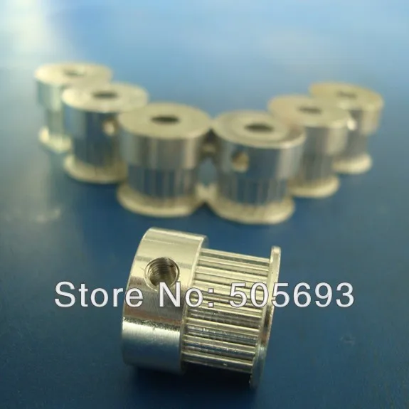 Free shipping GT2 Timing Pulley 20 teeth Width 6mm   bore 5mm /100pcs/lot