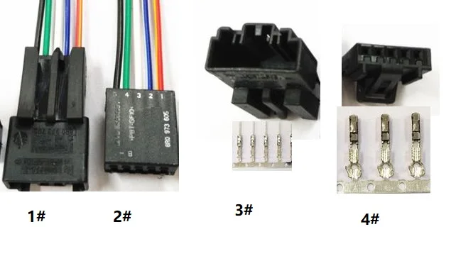 

Clutch Position / Steering Wheel Sensor 5-Pin Plug 8R0 973 605/8R0 973 705