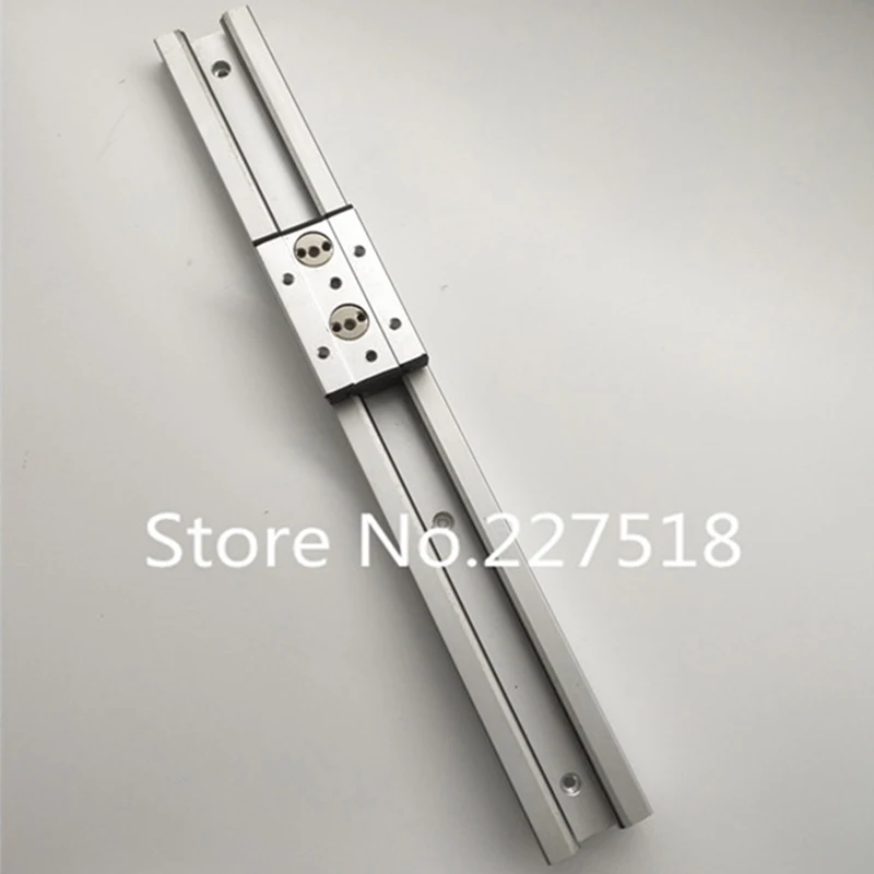 1pc Double axis roller linear guide SGR20 L600mm     +    1pc SGB20-4UU   block                                               1