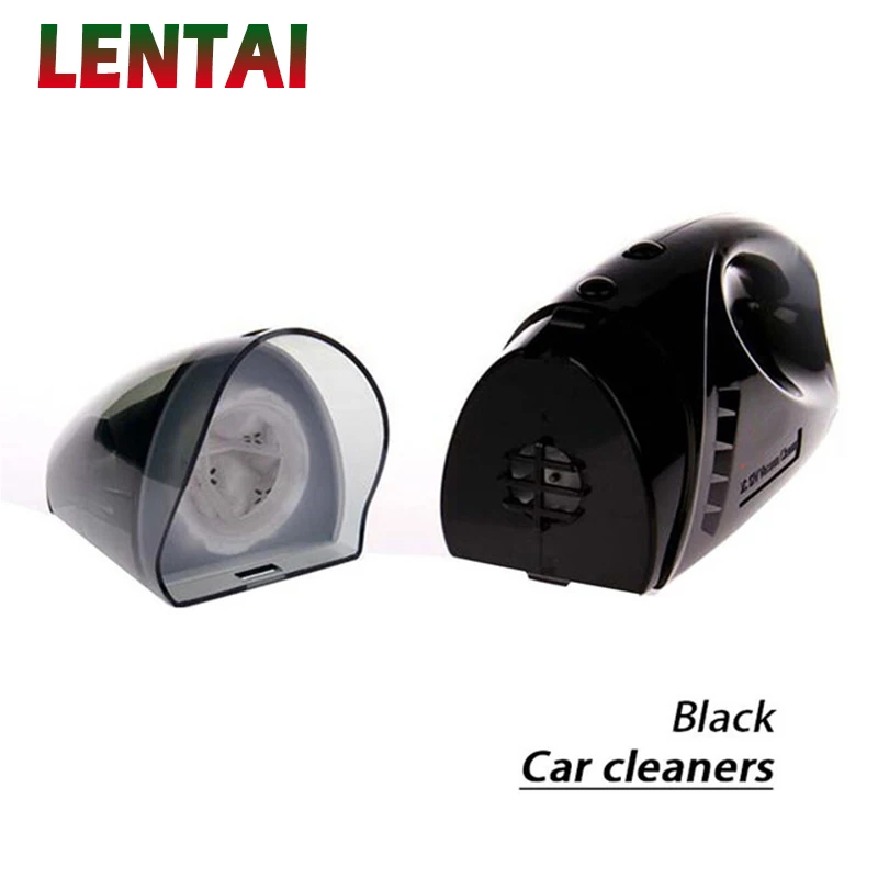 LENTAI 1PC Car Handheld Vacuum Cleaner Wet & Dry Dual Use Vacuum Black For Mercedes W205 W203 Volvo XC90 S60 XC60 V40 Alfa Romeo