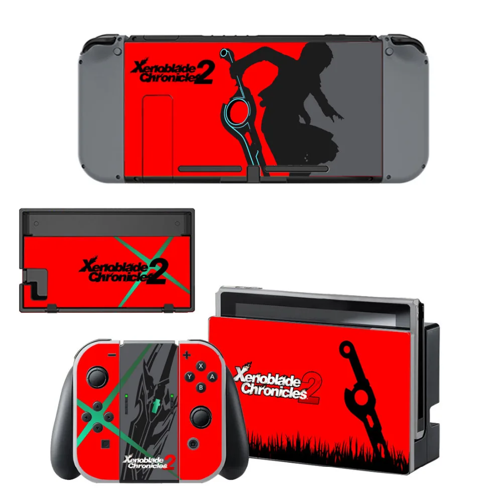 Xenoblade Chronicles 2 Skin Sticker Decal For Nintendo Switch Console and Controller For NS Protector Cover Skin Sticker