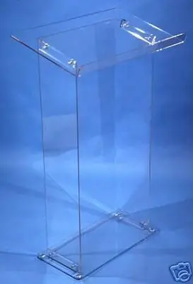 

Clear Acrylic Podium