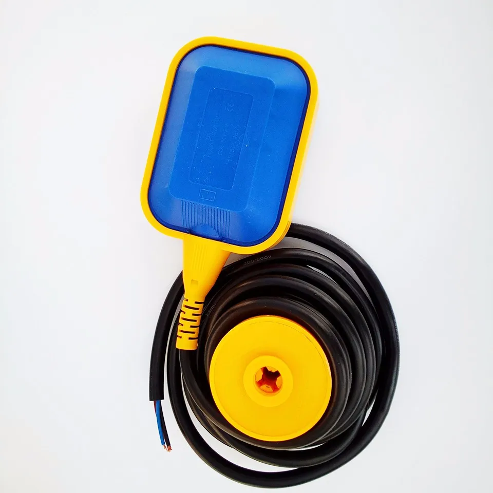 

CHUX Water Level Controller Sensor 3m Hot Sales Square Cable Type Blue Yellow Color Float Switch Pump (cx-m15-2)