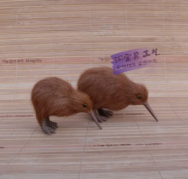 New Zealand national bird kiwi bird model decoration Scene layout display Decoration model gift h1443