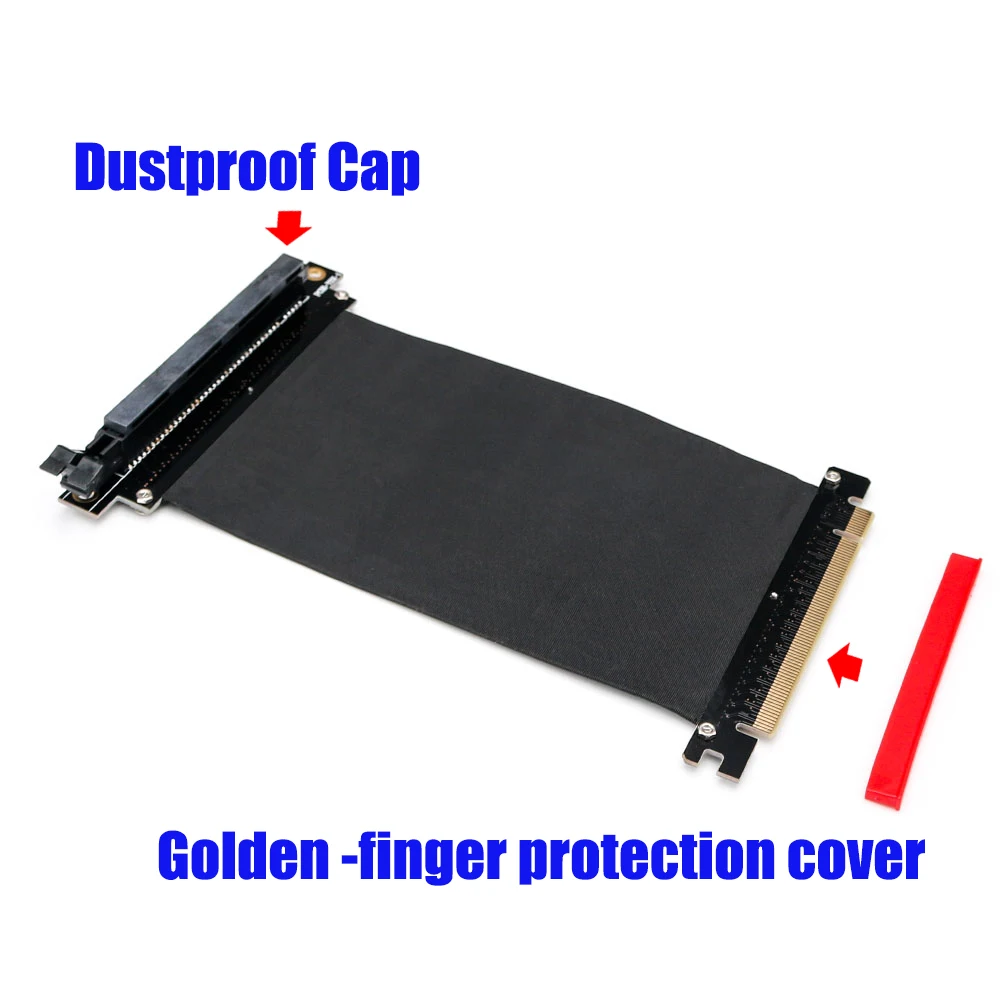 PCI 익스프레스 x16 에서 PCIE x16 수-암 그래픽 카드 라이저, 채굴용 리본 연장 케이블, PCI E, PCIE3.0, PCI-E 16x