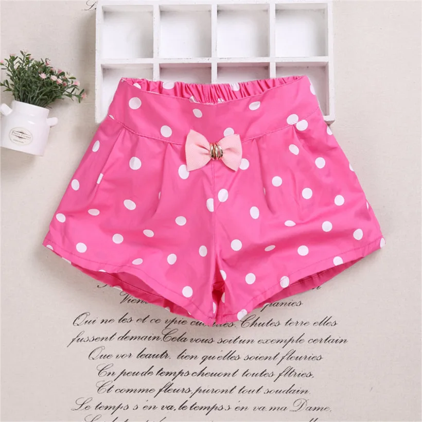 2021 Kids Summer Shorts Bow Princess Shorts For Girls Fashion Girls Shorts Children Pants Girl Short Flower Girls Clothing