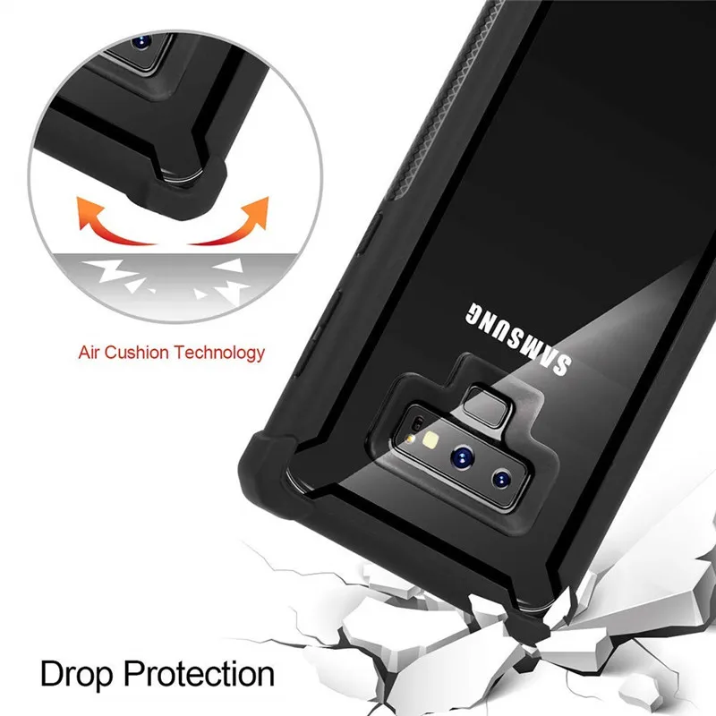 Urban Doom Armor Protection PC TPU Case for Samsung Galaxy S24 Ultra S23 S22 S10 Plus Note 20 10 9 8 Heavy Duty Shockproof Cover