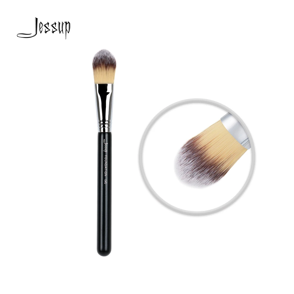 Jessup Foundation Brush Makeup Blending Flat Synthetic hair 190